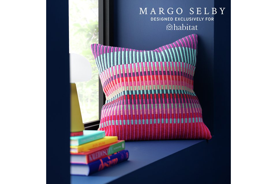 Patterns with punch. Uplift your space with our ‘Designed by Margo Selby’ collection. Shop the exclusive range.