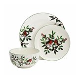 Christmas tableware.