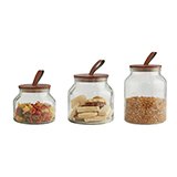 Storage jars and sets.