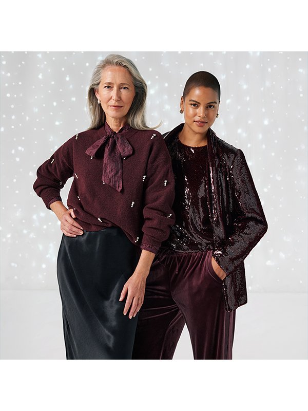 Party inspiration. Shine bright this season with Tu’s Women’s Partywear Collection. From dazzling sequins to luxurious satin. Explore the latest trends and effortless outfit inspiration here. Shop partywear.