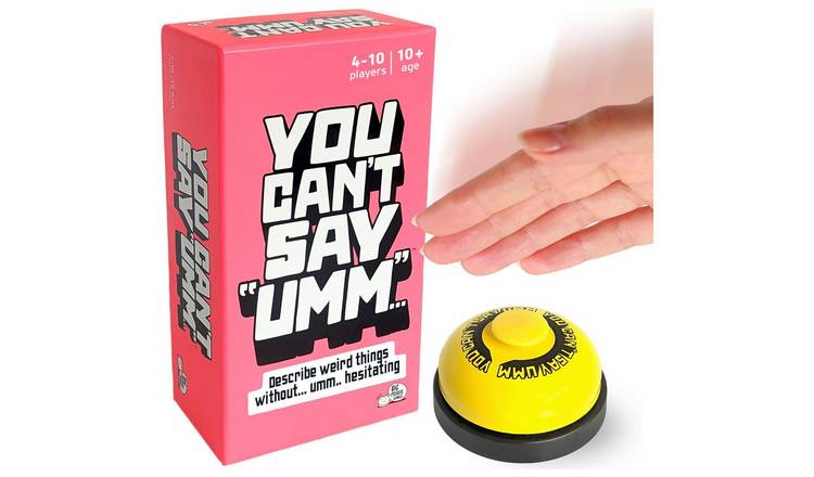 Big Potato You Can't Say Umm Quiz Card Game