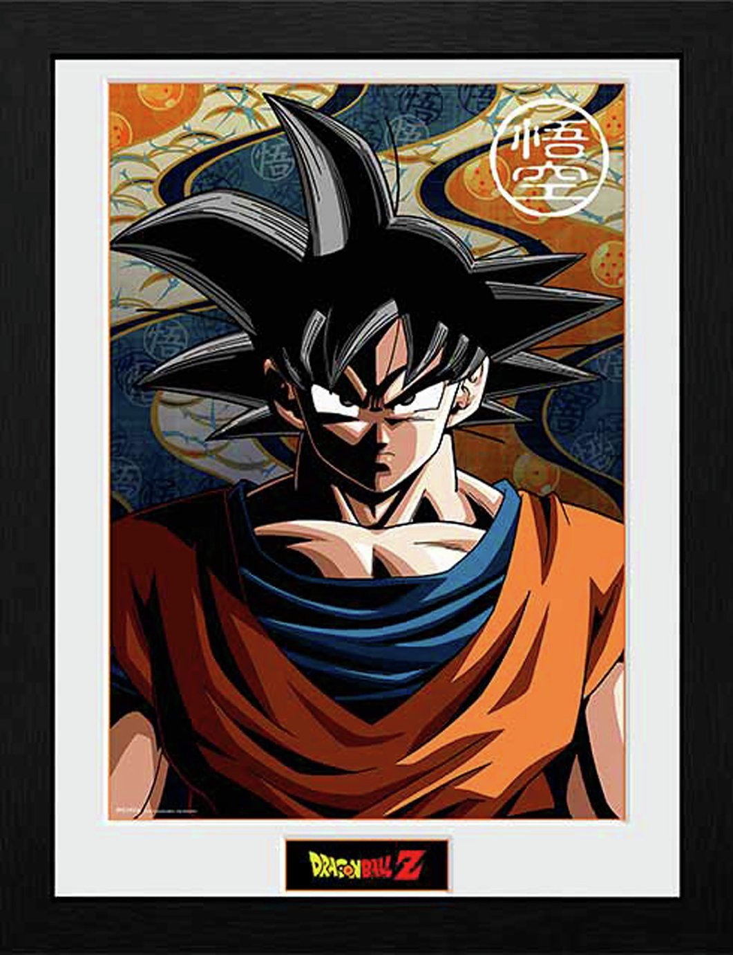 Dragon Ball Goku Framed Wall Print - 40x30cm