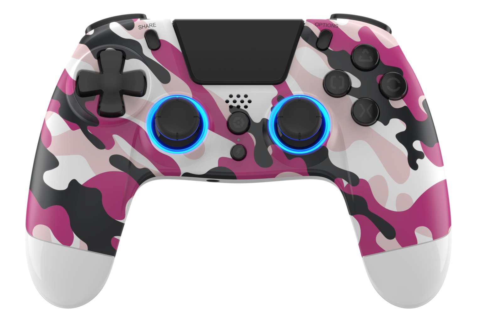 Gioteck VX4  PS4 Wireless RGB Controller - Pink Camo