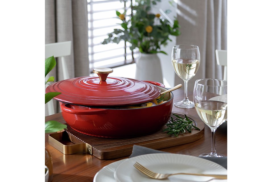 Cast iron cookware. Cook up cosy, comforting dishes and seasonal favourites. Shop now.