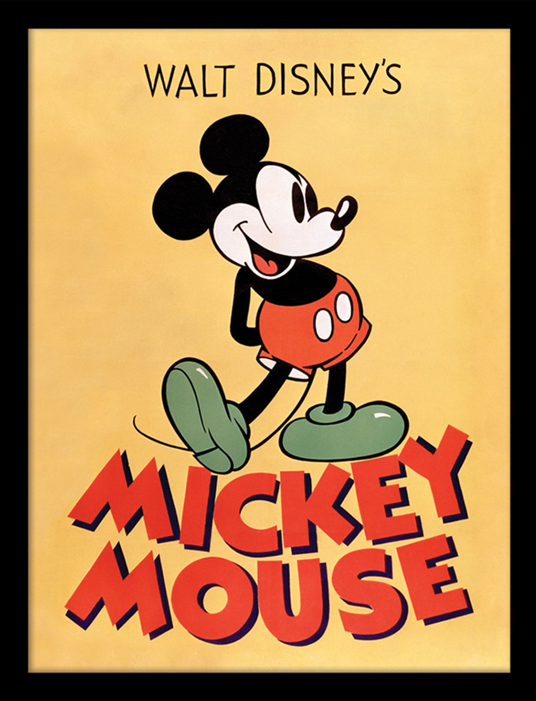 Disney Mickey Mouse Framed Print