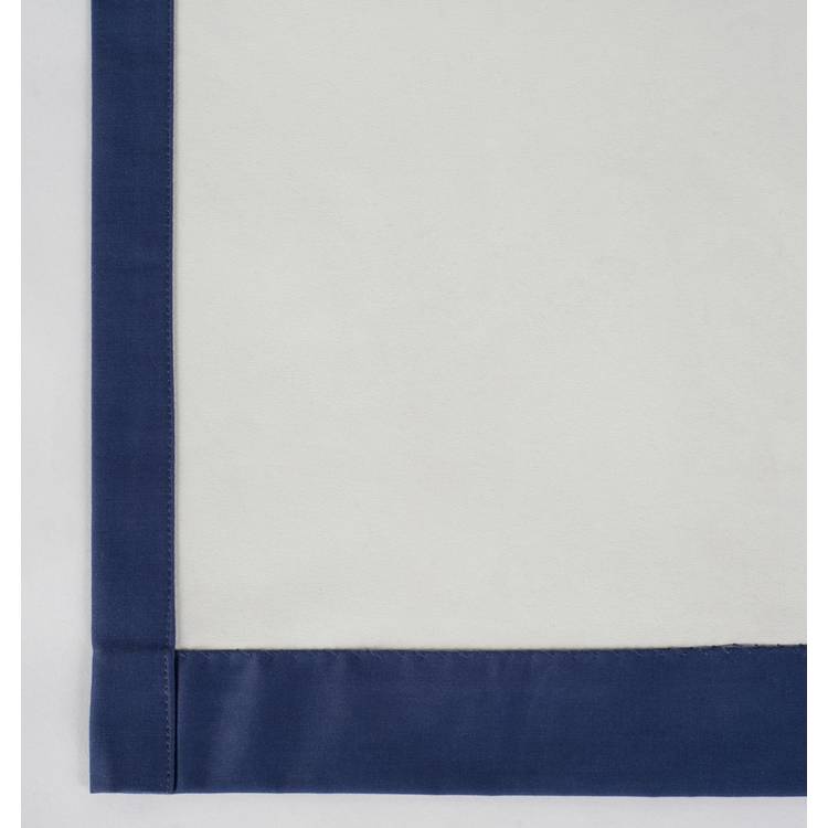 Habitat Blackout Plain Eyelet Curtains - Navy 0