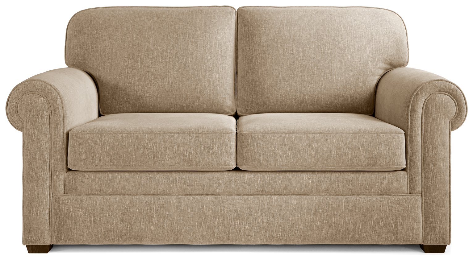 Jay-Be Heritage Fabric 2 Seater Sofa Bed - Stone