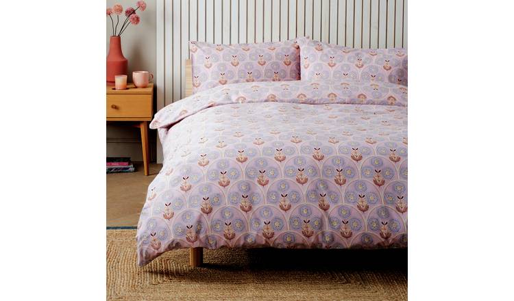 Argos Home Cotton Flori Floral Bedding Set - Superking