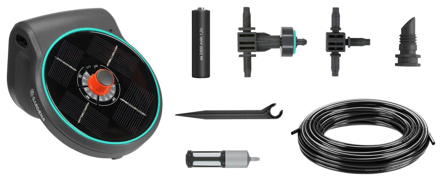 Gardena Solar-powered Irrigation AquaBloom Set