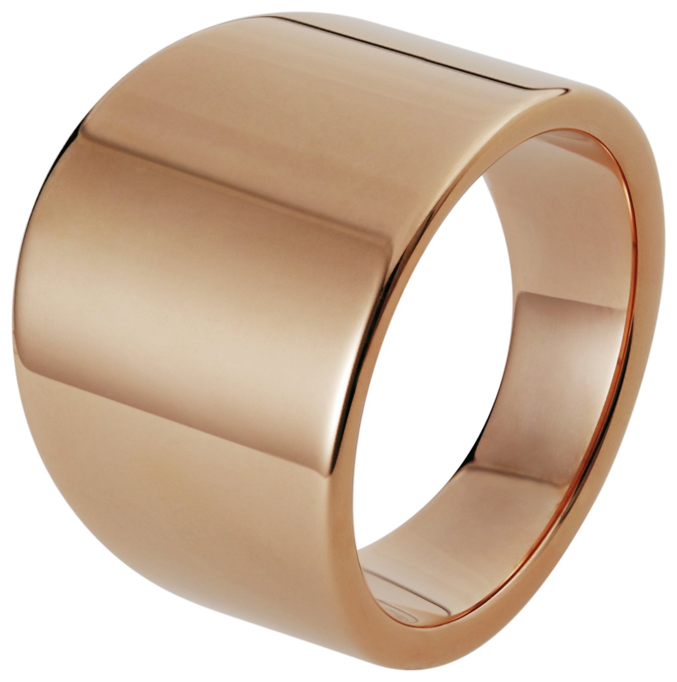 Inara Rose Gold Plated Ceramic Graduated Ring
