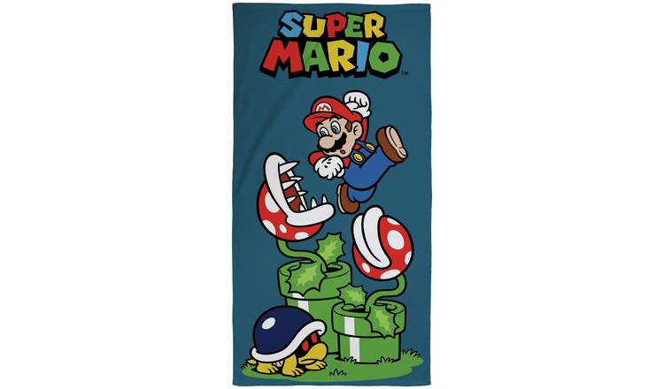 Super mario best sale bath towel