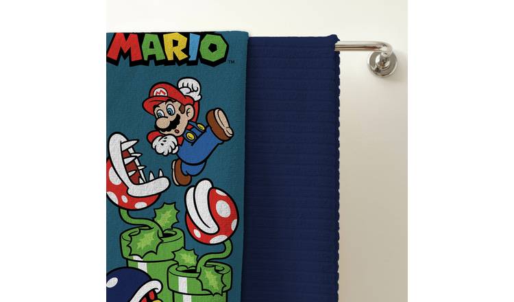 Super mario beach towel hot sale