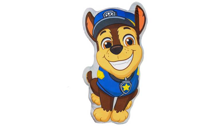 Paw Patrol Pawsitive Kids Dog Shaped Cushion - Multicoloured