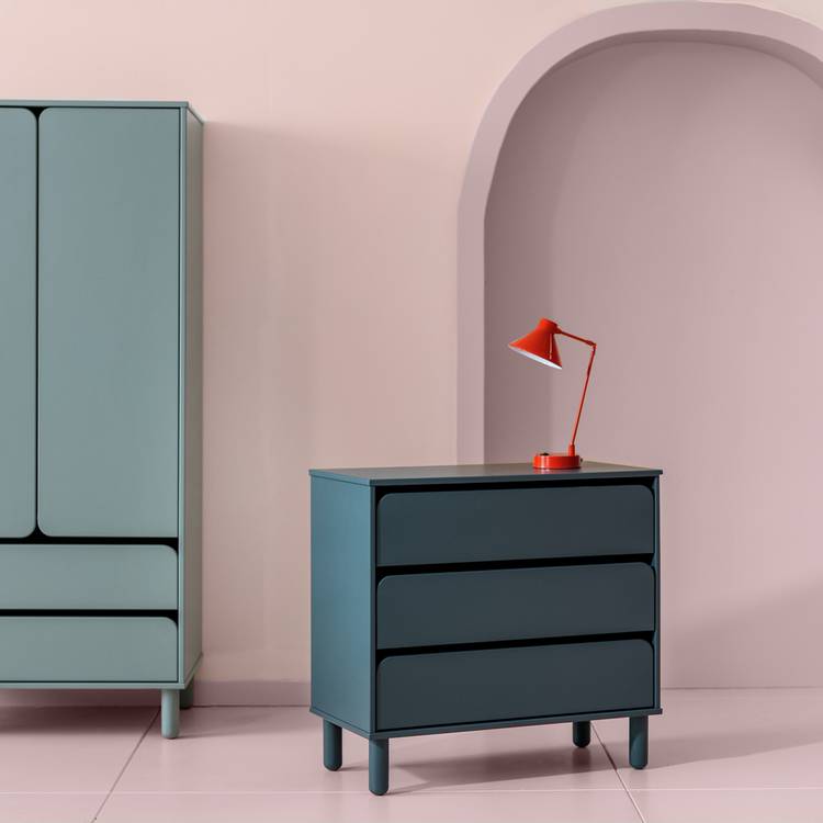 Habitat 60 Kids Alba 3 Drawer Chest - Teal 0