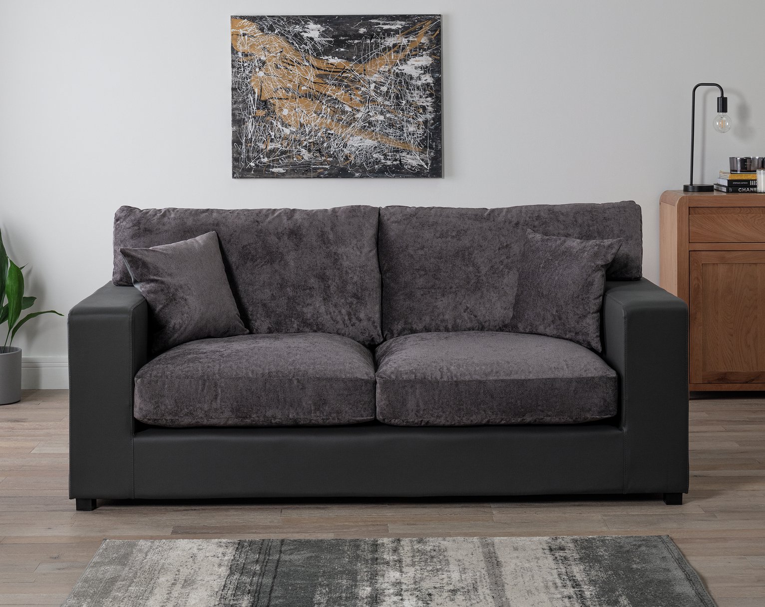 Argos Home Hartley 3 Seater Fabric Sofa Review