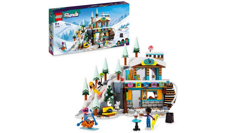 Buy LEGO Friends Holiday Ski Slope and Café Winter Set 41756 | LEGO | Argos