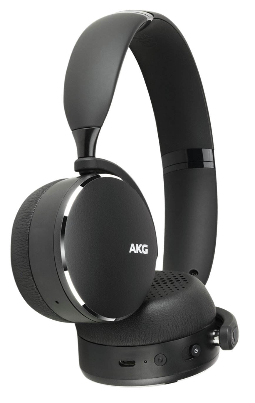 AKG Y500 On-Ear Wireless Headphones - Black