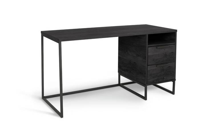 Argos desk store with drawers