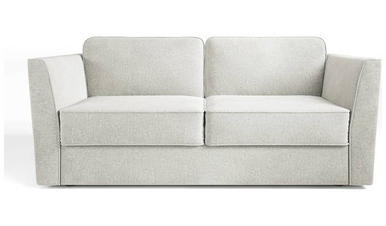 Jay-Be Elegance Fabric 3 Seater Sofa Bed - Light Grey