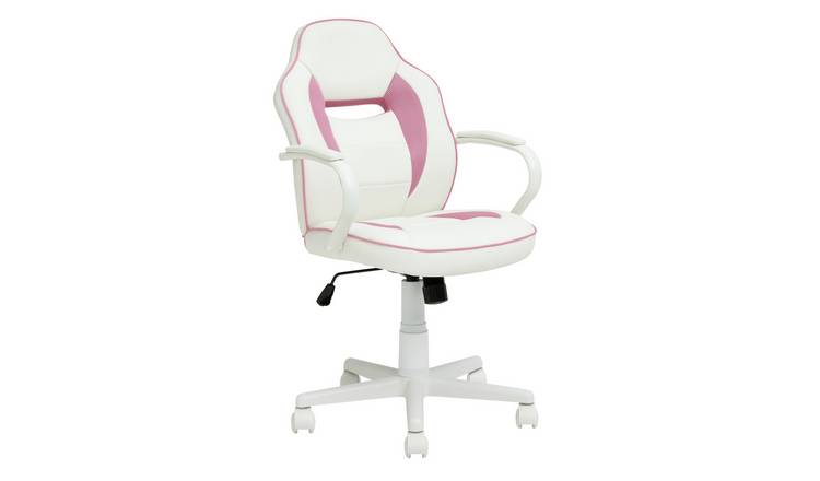 Argos white desk discount chair