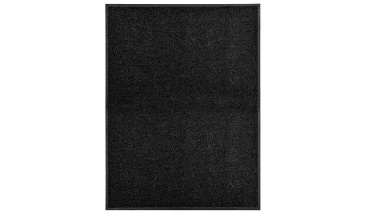 Walplus Polyamide Doormat - Black - 120 x 90 cm