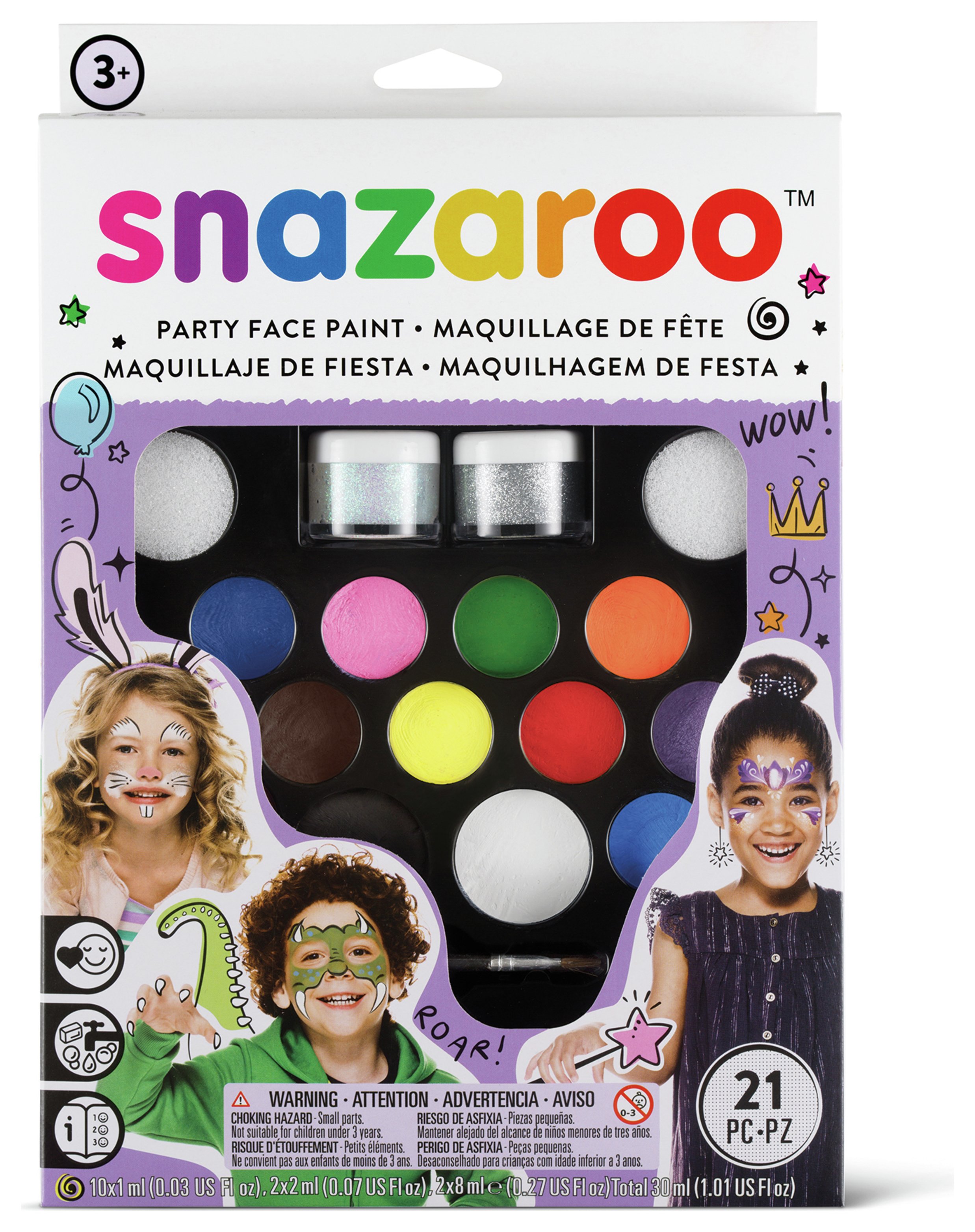 Snazaroo Ultimate Party Pack Face Paint Kit