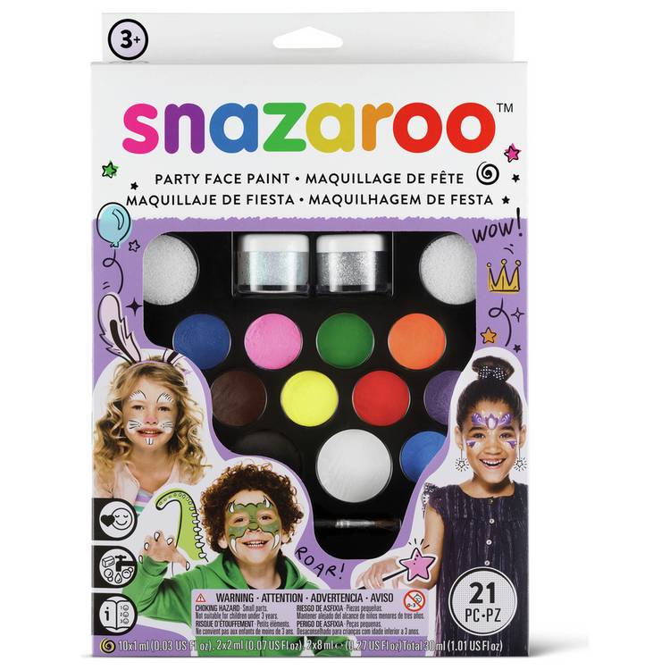 Snazaroo Ultimate Party Pack Face Paint Kit 0