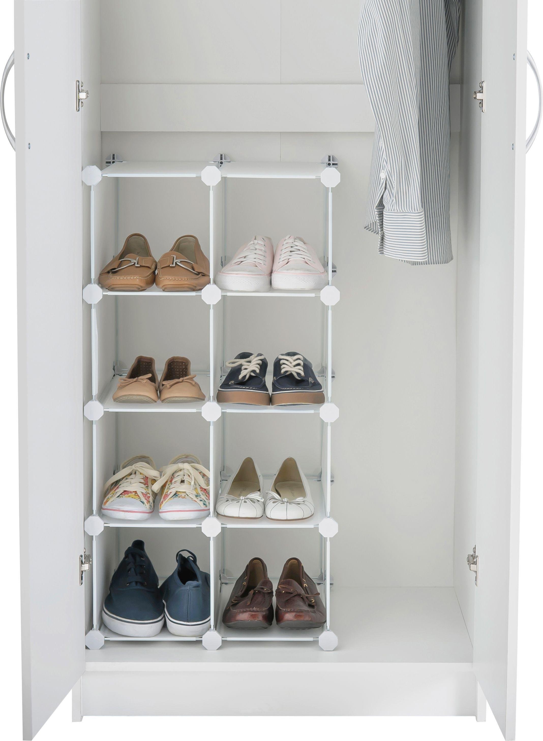 white shoe tidy