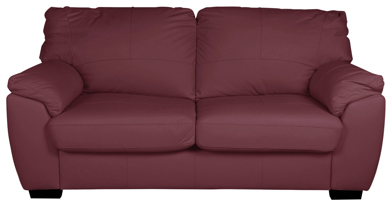 burgundy sofa bed with storage