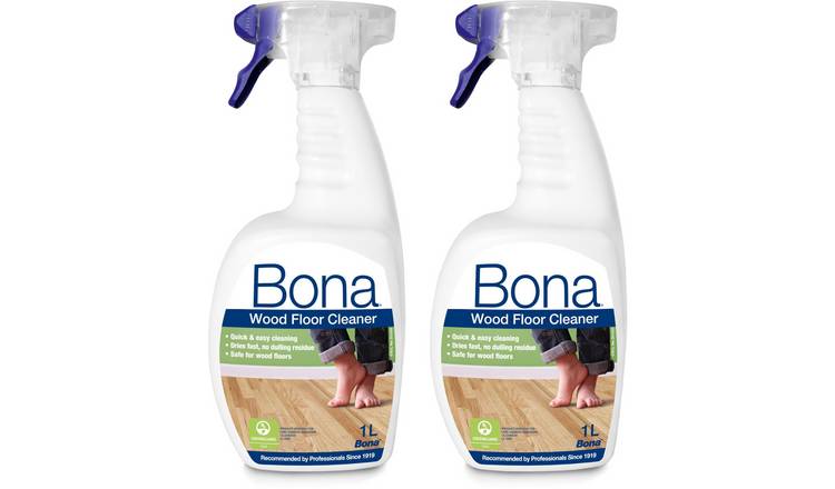 Buy Bona 1l Wood Floor Cleaning Solution Spray Pack Of 2