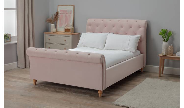 Pink on sale ottoman argos