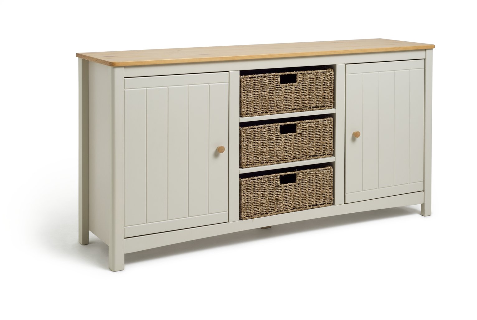 Argos Home Bournemouth 2 Door Wicker Sideboard Review