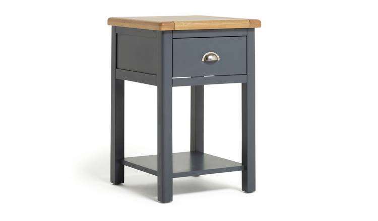 Buy Argos Home Kent 1 Drawer Bedside Table With Shelf Two