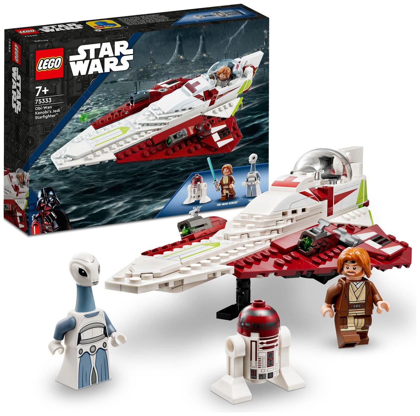 LEGO Star Wars Obi-Wan Kenobi\'s Jedi Starfighter Set 75333