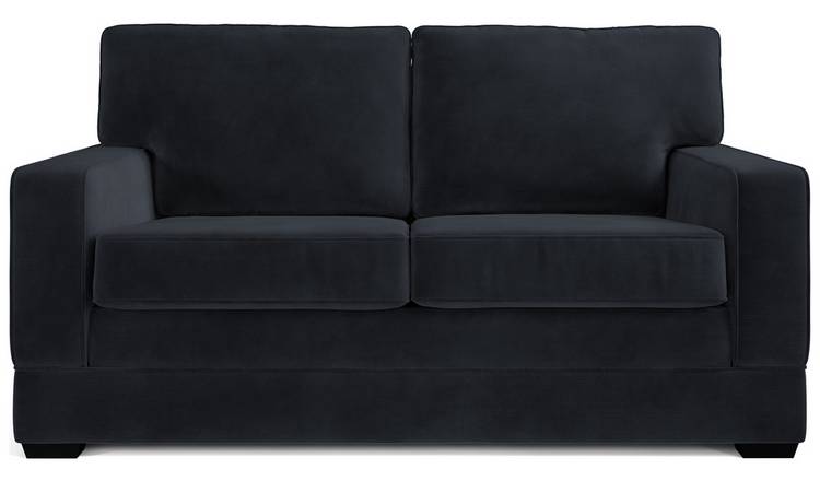 Jay-Be Urban Velvet 2 Seater Sofa Bed - Charcoal