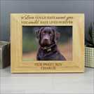 Buy Personalised Message Pet Memorial Photo Frame - 25x20cm, Personalised  gifts
