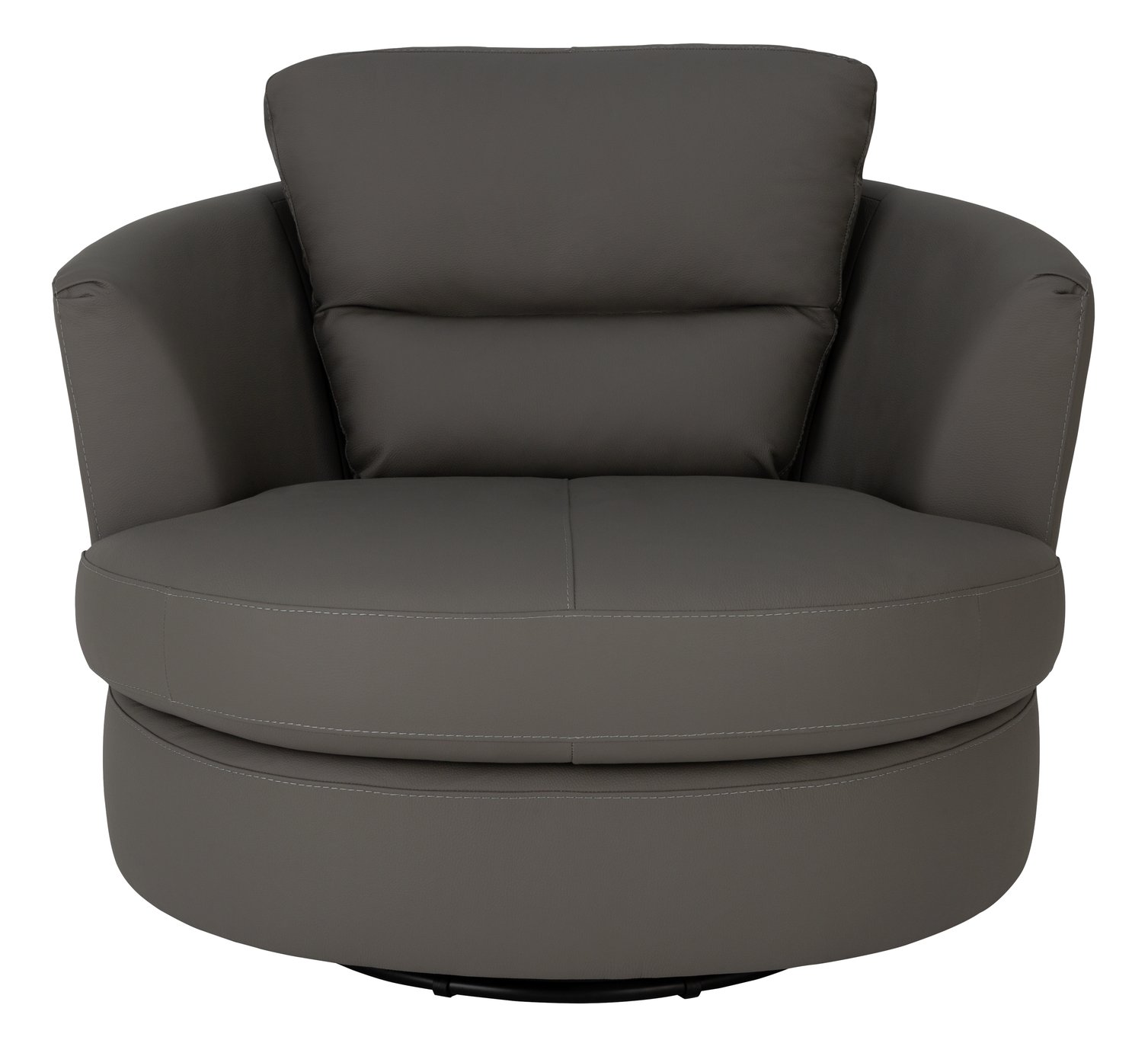 Argos Home New Trieste Leather Mix Swivel Chair Review