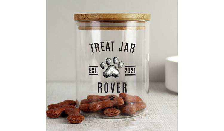 Dog treat jar on sale argos