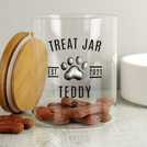 Dog treat jar store argos