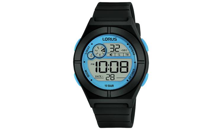 Boys black on sale digital watch