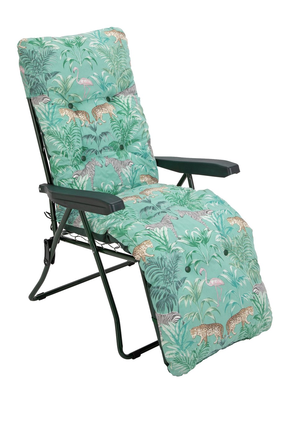 Argos Home Sun Lounger Wilderness Jungle Cushion Review