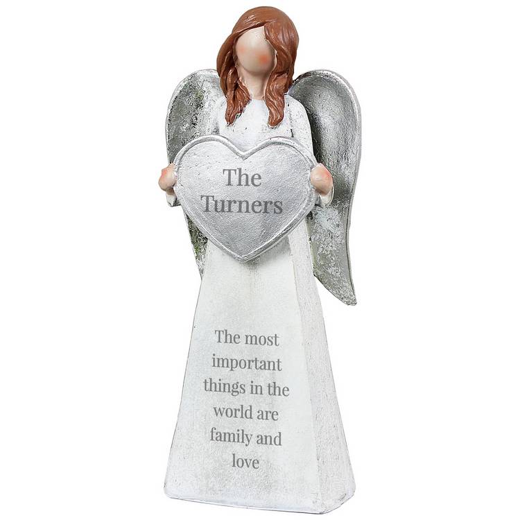 Personalised Message Angel Ornament 0
