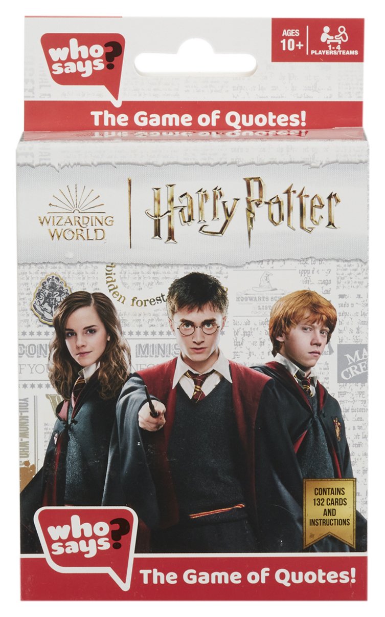 Who Says? Harry Potter Card Game