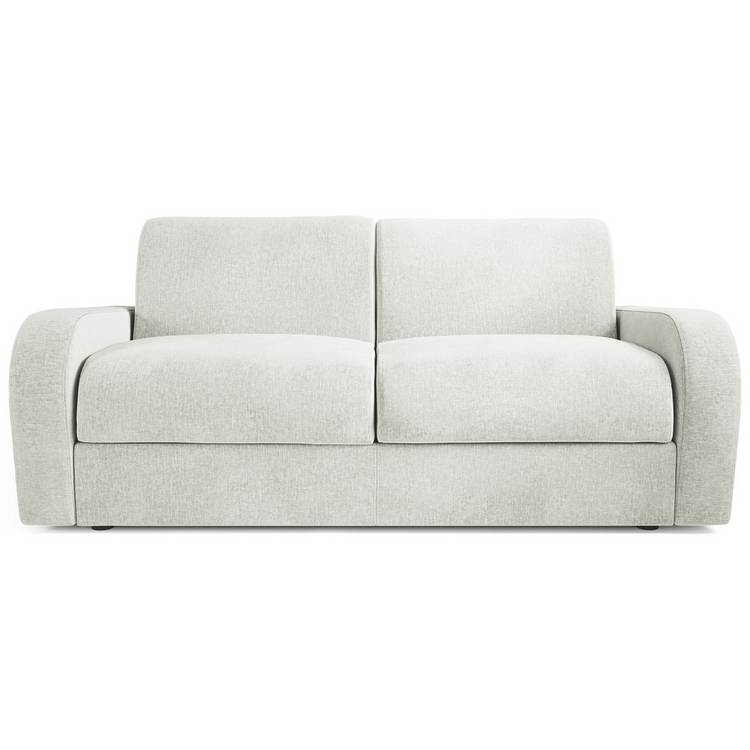 Jay-Be Deco Fabric 3 Seater Sofa Bed - Light Grey 0