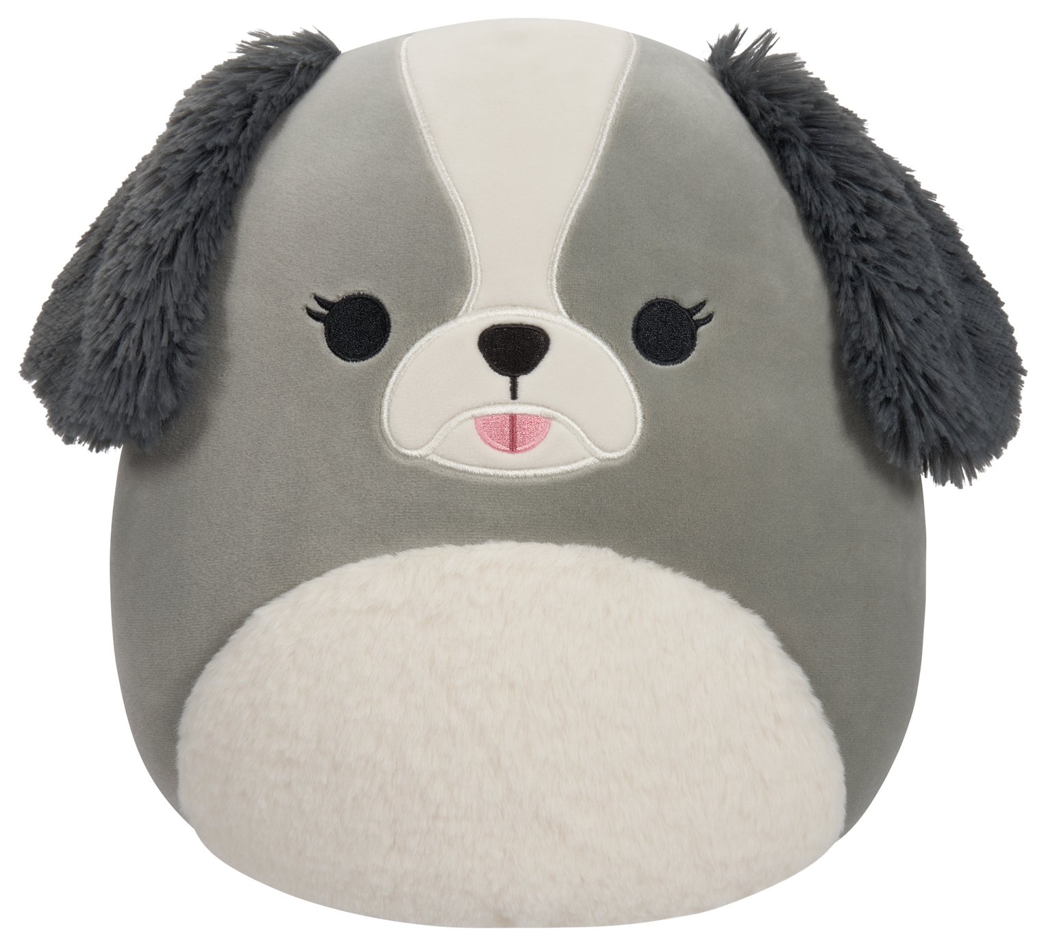 Original Squishmallows 12-inch - Malu The Grey Shih-tzu