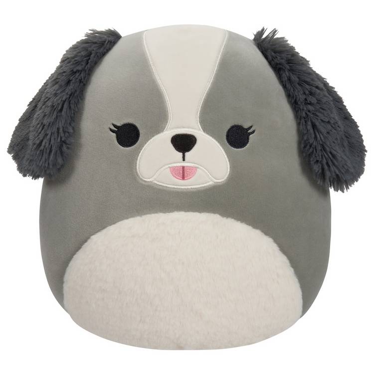 Original Squishmallows 12-inch - Malu The Grey Shih-tzu 0