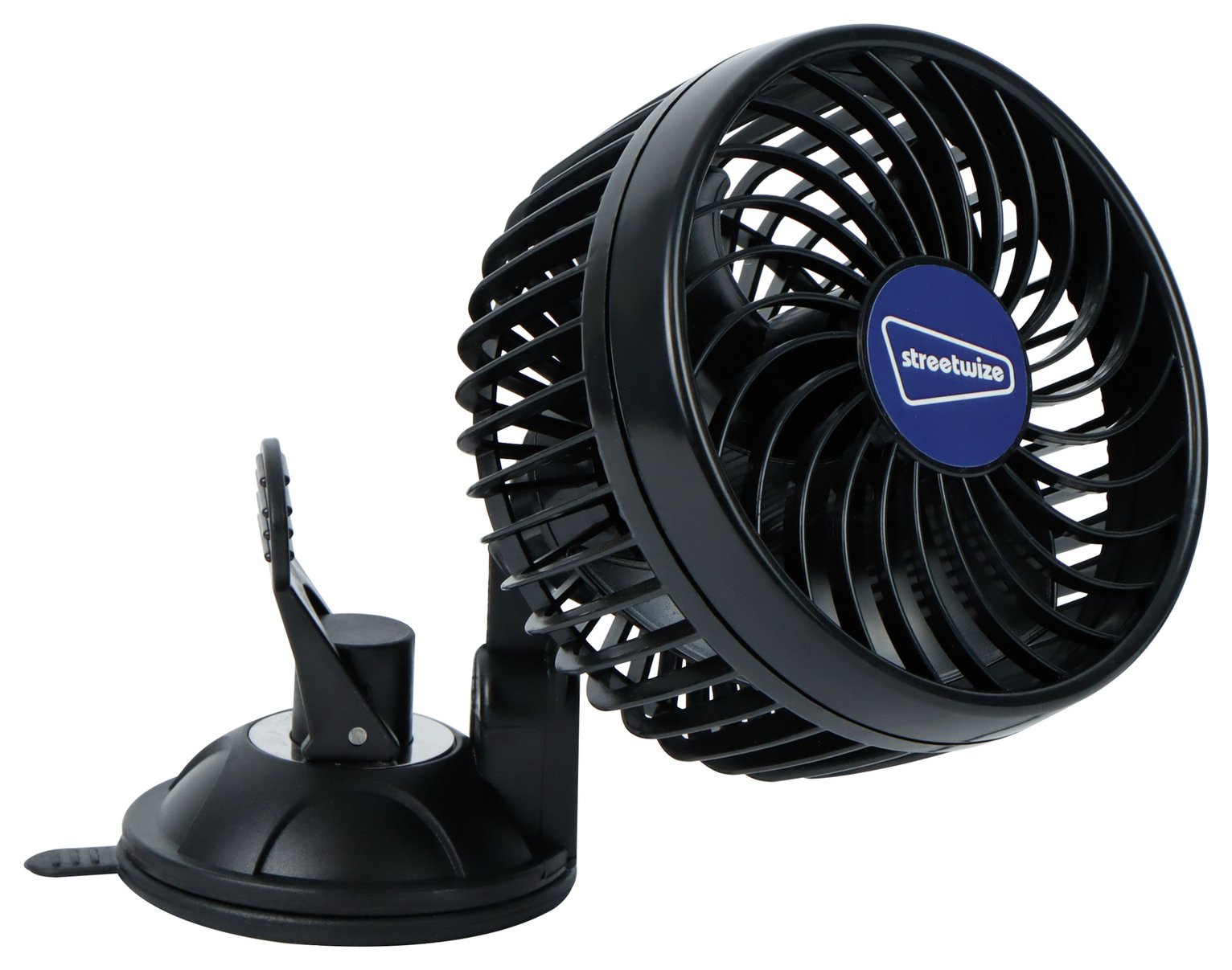 Streetwize 12V 360° Power Fan With Suction Mount