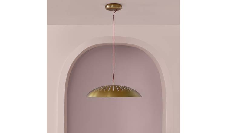 Habitat 60 Ellipse Pendant Light by Sebastian Conran - Brass