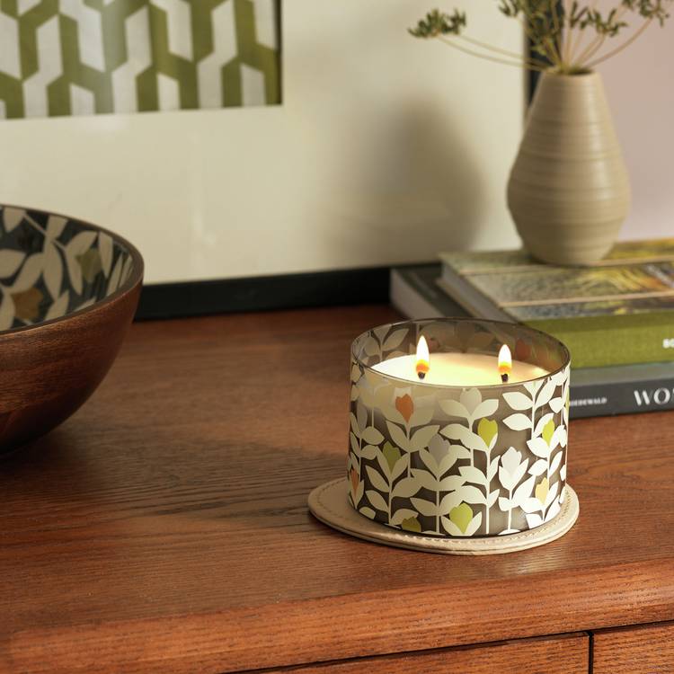 Habitat x Scion Padukka Multi Wick Candle - Tomato Leaf 0