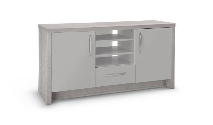 Argos Home Venice 2 Door 1 Drawer Low Sideboard - Grey